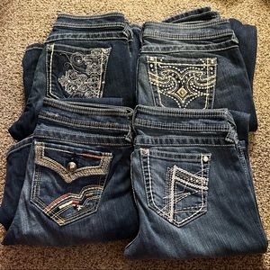 Ariat Women’s Jeans - Size 28 L (long) - 4 (four) pairs.